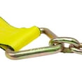 thumbnail image 4 of 4"x30' Winch Straps w/chain, Flatbed tie down straps WLL 5400 lbs (10 Pack), 4 of 6