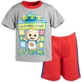 thumbnail image 1 of CoComelon JJ Toddler Boys T-Shirt and Mesh Shorts Outfit Set Infant to Toddler, 1 of 5