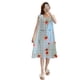 thumbnail image 4 of Vestido estilo princesa lindo suelto algodón artificial ropa de casa pijamas de seda de algodón para mujer, 4 of 6