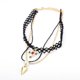 thumbnail image 1 of Cadena Gargantilla Negro de la moda del Nuevo Retro Señora accesorio de la joyería de regalo de CACAGOO Collar, 1 of 7