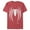 Red Heather, variant on Men's Marvel Gamerverse Spider-Man Logo Graphic Tee Red Heather Medium