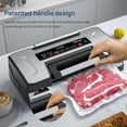 thumbnail image 2 of Liquid Vacuum Sealer Machine, 90Kpa Vacuum Sealer Machine Preservation Dry/Moist/Liquid Modes, LED Indicator Light, Handle Locked Design, Built-in Cutter and Bag Storage, Removable Drip Tray, 2 of 7