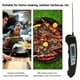 thumbnail image 3 of Termómetro Digital Para Carne, Medidor De Temperatura De Alimentos Plegable De Sonda Larga Para Cocinar En La Cocina, Con Parrilla Al Aire Libre, 3 of 7