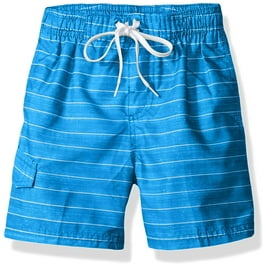 Boys UPF 50 Soft Stretch Below the Knee Swim Board Shorts Royal Walmart