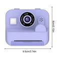 thumbnail image 3 of Up to 40% off Clearance, InsCrazy Instant Camera Kid's Printing Camera Build in 2.4 Inch Screen HD Lens 24 Megapixel Lightweight and Portable Printing Camera, 3 of 6