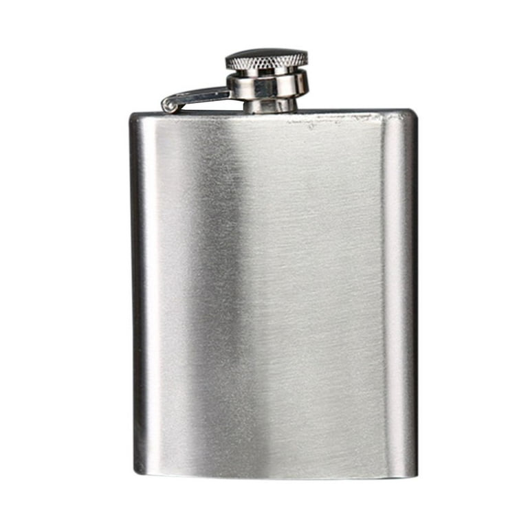 Stainless Steel HipFlask Flagon Handy Wine Whisky Pot Liquor Bottle  Drinkware