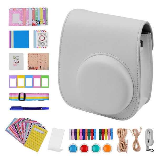 Kit de paquete de accesorios de cámara instantánea 12 en 1 para Fujifilm Instax Mini 11 que incluye Abanopi Soporte para cámara