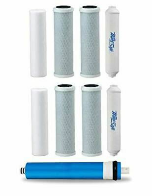 10-Pack Replacement for Hydronix HF3-10BLBK34 Activated Carbon Block Filter Universal 10 inch Filter Compatible with Hydronix HF3-10BLBK34 10 Blue Body Denali Pure Brand 