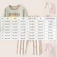 thumbnail image 3 of Leey-World Toddler Pajamas 1t 2t 3t 4t 5t 6t Baby Boy Girl Blue Ribbed Clothes Set 2Pcs Infant Long Sleeve Top and Pants Bear Patch Clothing Outfits(Light Green,2-3 Years), 3 of 4