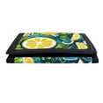 thumbnail image 5 of FUIALDOLG Lemon Citrus Pattern Children's Wallet for Outdoor Sports, Polyester Money Organizer with Zipper Closure Velcro Trifold Card Wallet, 5 of 6