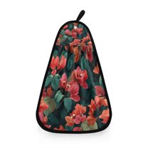Hanging Hand Towels For Kitchen Bathroom Home Decor Lightweight Bougainvillea