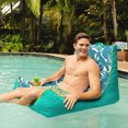 thumbnail image 5 of Big Joe Captain's Float Double Sided Mesh 3 feet Turquoise Tropical Palm, 5 of 5