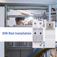 thumbnail image 3 of Graflsoa Dual 40KA Surge Protector, AC 420V, Grey, DIN Rail Mount, Household Lightning Protection, Modular Design, 3 of 6
