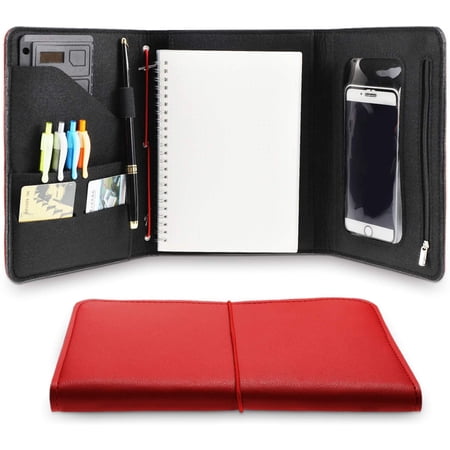 Notebook Cover Fake Leather Notepad Cover Refillable Journal Notebook ...