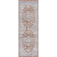 thumbnail image 5 of Hauteloom Ember Living Room, Bedroom Machine Washable Area Rug - Multi, Gray - 6'7"-Round, 5 of 19