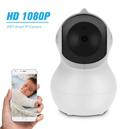 1080P WiFi Camera Smart IP Camera Baby Monitor Wireless Cam for Baby/Nanny/Elder/Dog/Pets Monitoring with APP, Pan/Tilt, 2-way Audio, Motion Detection Tracking CCTV Home Security
