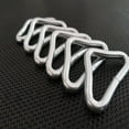 thumbnail image 2 of 60 Pcs Metal Triangle Buckles and for Trampoline Webbing, Triangle Connectors and Clasps, 2 of 6