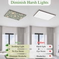 thumbnail image 6 of Fluorescent Light Covers 4 Pack 4x2 ft Flower Ceiling Light Covers Spring Light Filters for Classroom, Office & Home, Drop Ceiling Light Covers, 6 of 8