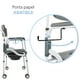 thumbnail image 3 of Silla Baño Premium Discapacitadoss Ducha Aluminio 3 en 1 Nanofort Adulto Ruedas Asiento 3 en 1, 3 of 8
