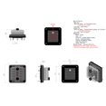 thumbnail image 2 of Amdohai 6 Way Fuse Block Box W/Negative Bus, Updated Automotive Blade Fuse Block Holder with LED, 2 of 8