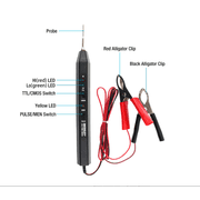 Allosun Electrical Circuit Testers - Logic Probe Tester Troubleshooting Tool EM4610A