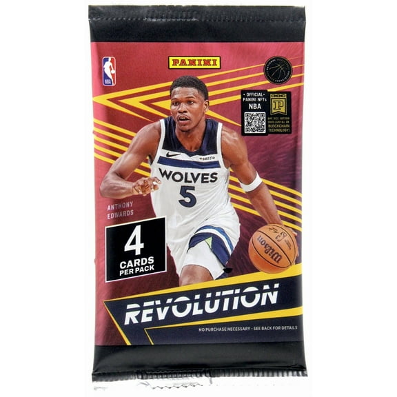NBA Panini 2024-25 Revolution Basketball Trading Card BLASTER Pack (4 Cards )