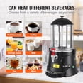 thumbnail image 2 of KFFKFF Chocolate Warmer, 10L Capacity, Temperature Control from 30℃ to 90℃, Durable ABS Container, Ideal for Serving Hot Beverages, 2 of 9