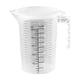 thumbnail image 2 of Taza medidora transparente, recipiente medidor con asa, resistente a la oxidación, utensilios de cocina para pastelería, jarra medidora multiusos 500ml, 2 of 10
