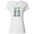 thumbnail image 3 of Inktastic Earth Day Plant a Tree Save the Bees Save the Seas Love Your Mother Earth Women's T-Shirt, 3 of 5