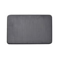 thumbnail image 1 of Mainstays Memory Foam Bath Mat Dark Grey, 1 of 5