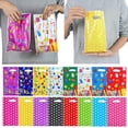 thumbnail image 2 of 20 piezas bolsas de regalo impresas lunares bolsa de plástico para dulces bolsas de botín de fiesta para niños niño niña niños fiesta de cumpleaños favores suministros Decoración, 2 of 5
