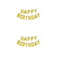 thumbnail image 2 of Toystoory Pancarta de globos de feliz cumpleaños - Inflado seguro y fácil Diseño ecológico y no tóxico Oro Oro 2Conjunto, 2 of 6