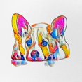 thumbnail image 2 of CafePress - Colorful Corgi Puppy - Adjustable Unisex Printed Trucker Hat with Mesh Back, 2 of 8