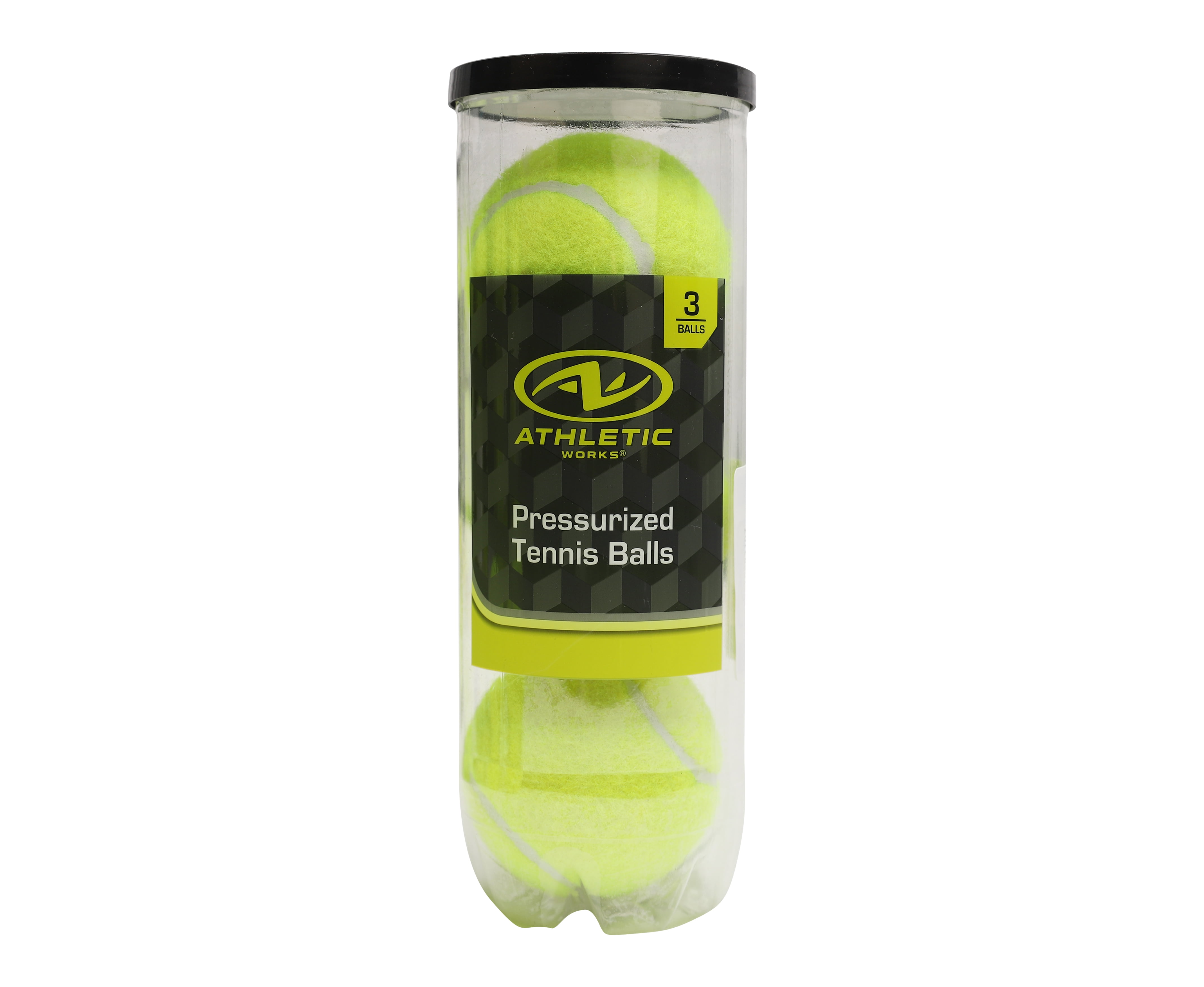 Athletic Works Pressurized Tennis Balls (1 can, 3 balls)
