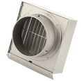 thumbnail image 2 of Ventilation Duct Cover,Stainless Steel Ventilation Duct Ventilation Fan Cap Wall Vent Cover User-Friendly Design, 2 of 8
