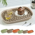 thumbnail image 1 of Vaidha Fruit Tray Double Draining Tray Tea Tray Household Tea Cup Tray Shelf Large Tray Tea Set Tray Living Room Kitchen Storage Bowl Rack, 1 of 1