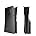Black, with Cooling Vents