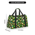 thumbnail image 3 of Disketp St Patrick's Day10 Bolsa de Viaje Tipo Duffle, Bolso de Mano para Fin de Semana para Mujer, Bolsa de Gimnasio Ligera para Hombre, Esencial para Viajes, 3 of 7
