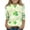 Multicolor, variant on kids St. Patrick's Day Shirts boy girl Clover Shamrock 3/4 Sleeve Tops Casual Holiday Graphic Blouses