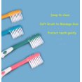 thumbnail image 4 of 8 Packs Kids Toothbrush, Extra Soft Lovely Little Deer Toothbrush for Kids 2-8 Years (Pink&Orange&Blue&Green), 4 of 5