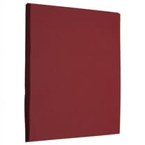 JAM Paper Solid Colors, 8 1/2 x 11, Garnet Dark Red, 32lb, 100 per Pack