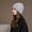 Gray, variant on 1pcs Korean Fashion Bright Diamond Women's Warm Pullover Winter Thickened Ear Protection Hat Suitable for Daily Commuting, Park Strolls, Shopping, Outdoor Activities