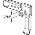 thumbnail image 2 of 7/16 in. x 3/4 in. White Plastic Screen Frame Corner (100-pack), 2 of 2