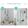 thumbnail image 2 of 5-Pack Wall-Mounted Self-Adhesive Broom Holder Set – Convenient Mop & Broom Gripper Racks for Organized Storage TIKA, 2 of 7
