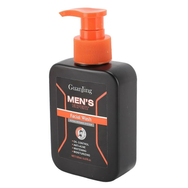 150ml Men's Face Wash Moisturizing Gentle Deep Cleaning Purifying Pores Facial Cleanser Refreshing Men Skin Care
