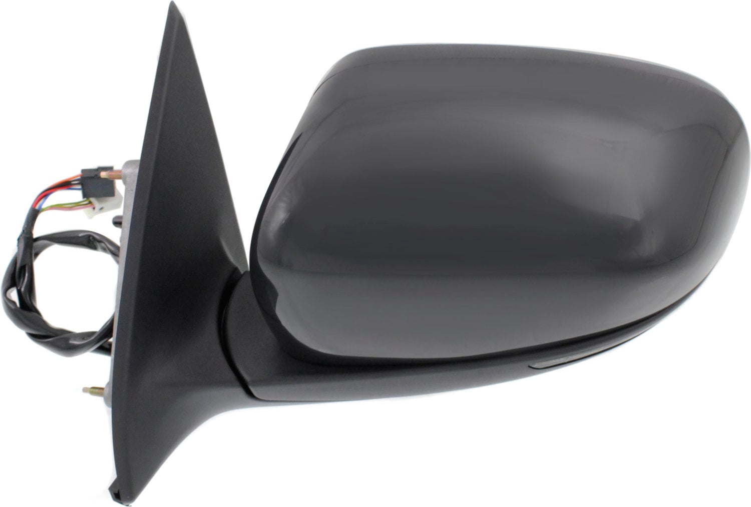 Mirror Compatible With 2014-2018 Jeep Cherokee Left Driver Side Heated Auto-Dimming w/ Blind Spot Detection in Glass In-housing Signal Light Paintable Kool-Vue