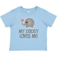 thumbnail image 3 of Inktastic My Daddy Loves Me Boys or Girls Baby T-Shirt, 3 of 5