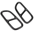 thumbnail image 4 of 2Pcs Exhaust Tip Trim Frame Quad Outlet Replacement For Mercedesbenz Cla Slk R172 Sl R231, 4 of 4