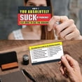 thumbnail image 5 of You Absolutely Suck at Parking Cards,Bad Parking Cards,Parking Violation Tickets, 5 of 5
