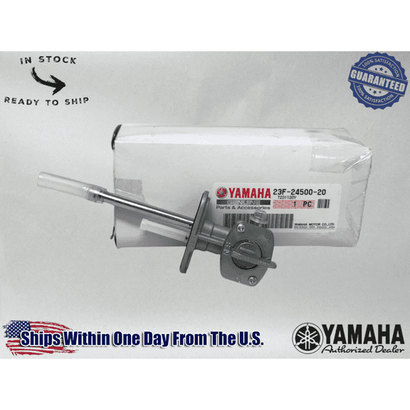 Yamaha Genuine OEM Authentic Fuel Cock Assembly 23F-24500-20-00